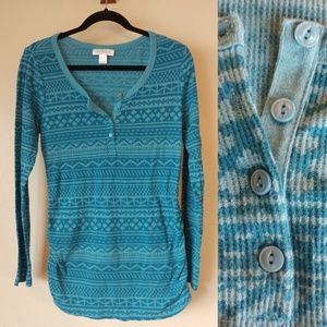 🙈Maternity thermal top with ruched sides